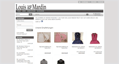 Desktop Screenshot of louismardin.com